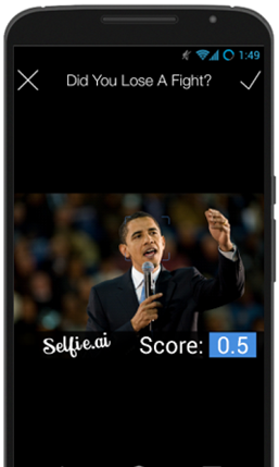 Selfie.ai Mobile App - Artificial Intelligence